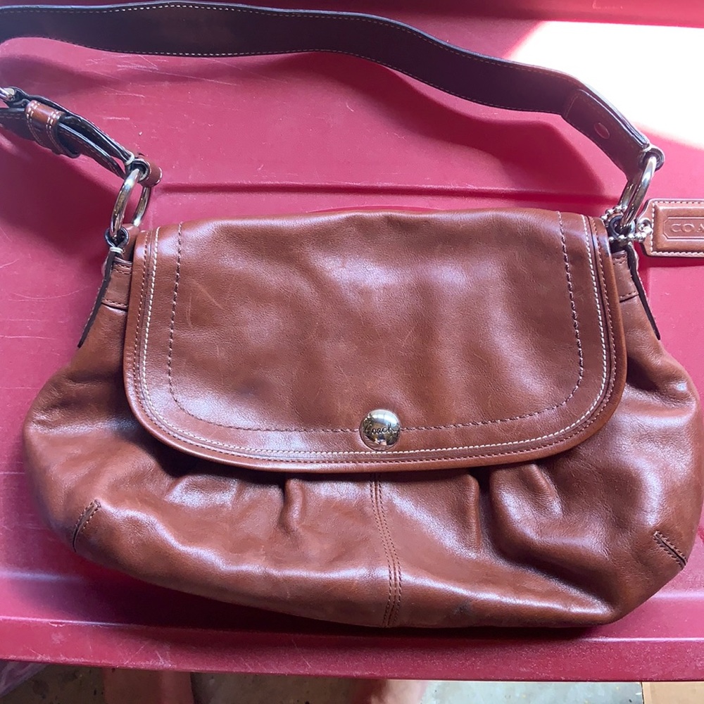Coach Brown Leather Purse
